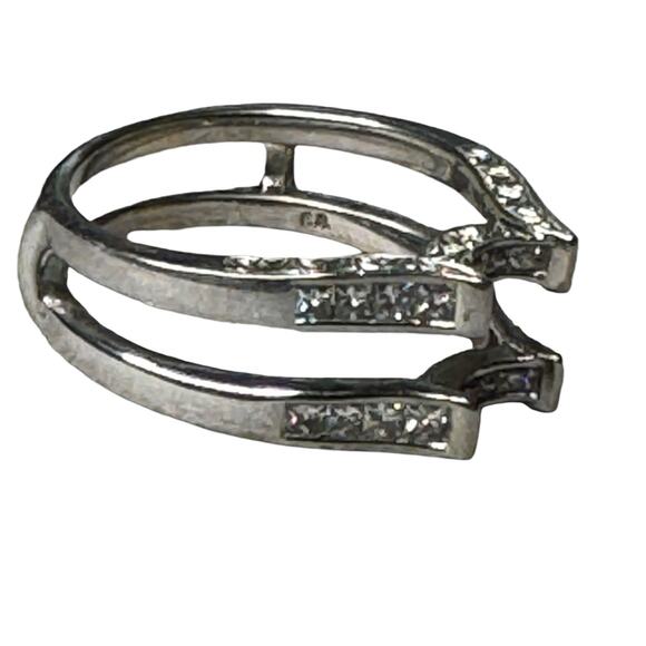 Kay's Jewelers 1 Carat Princess Cut Solitaire Engagement Ring & Wedding Band 6.5 - Picture 10 of 16